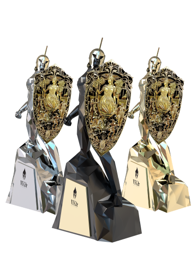 Vega Digital Awards Statuettes