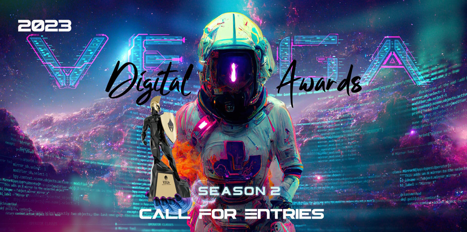 2023 Vega Digital Awards Call for Entries, International Website Awards