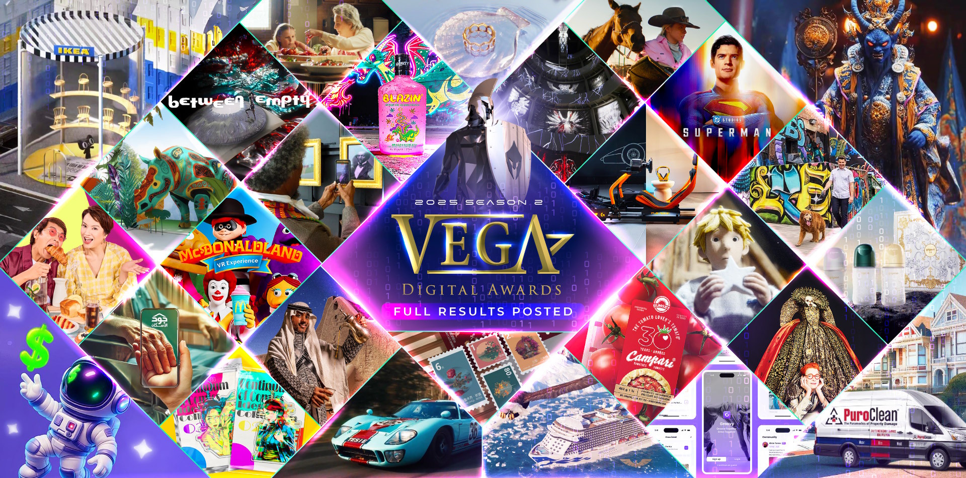 Vega Digital Awards 2025 Season 2 Winners