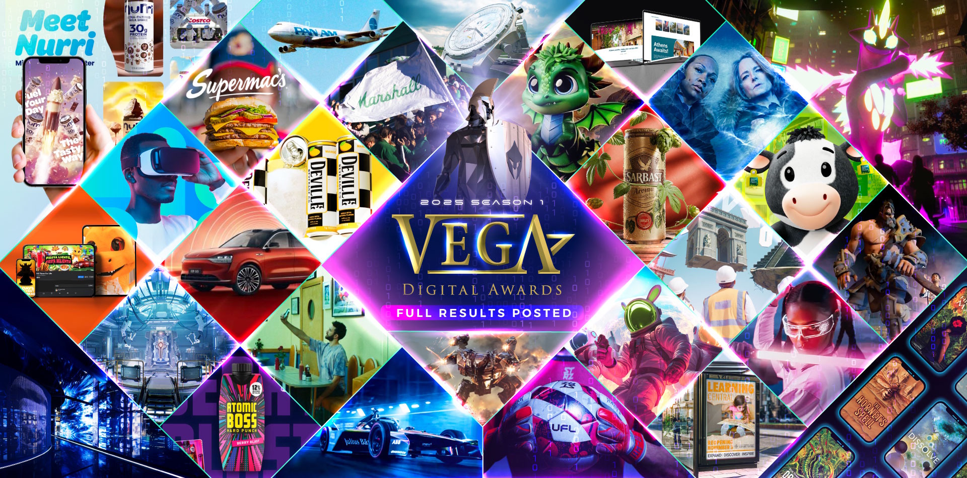 Vega Digital Awards 2025 Season 1 Winners