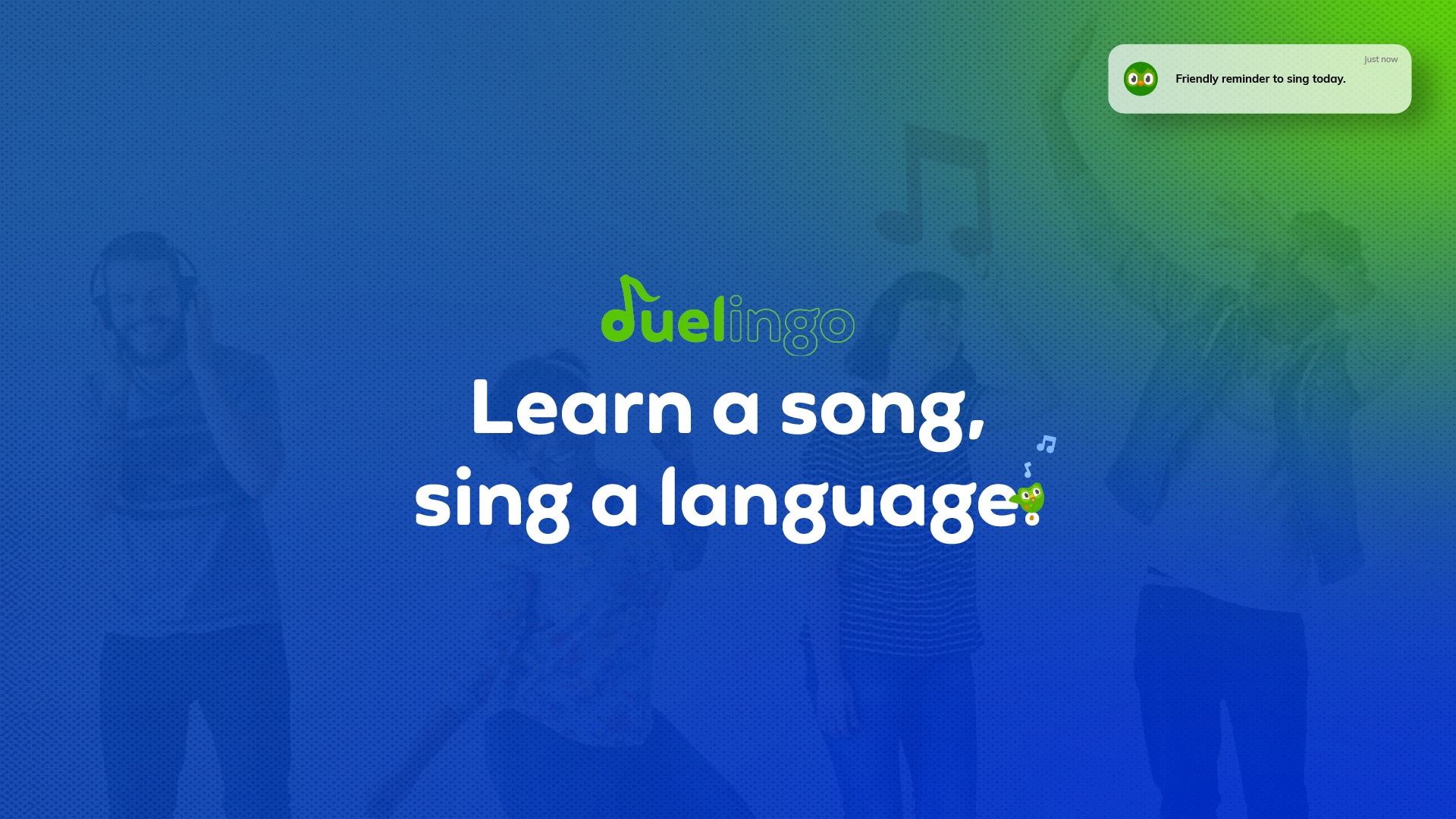 Vega Awards - #duelingo - Learn a song, sing a language!