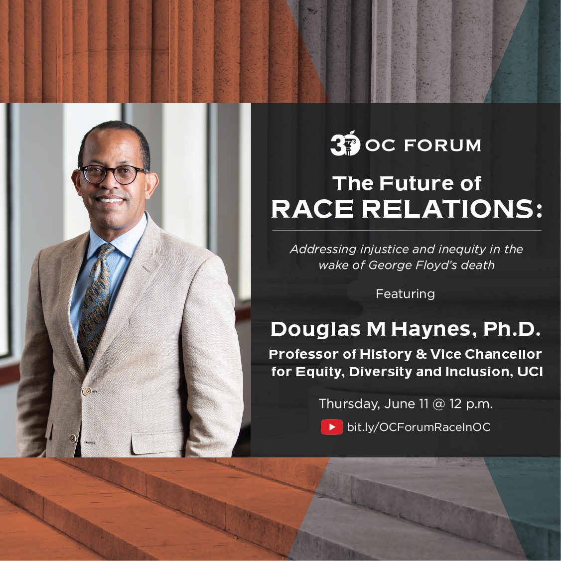 Vega Digital Awards Winner - OC Forum The Future of Race Relations, Communications LAB