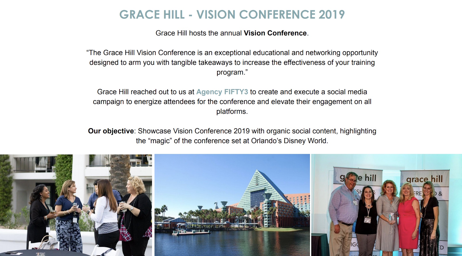 Vega Awards - Grace Hill - Vision Conference