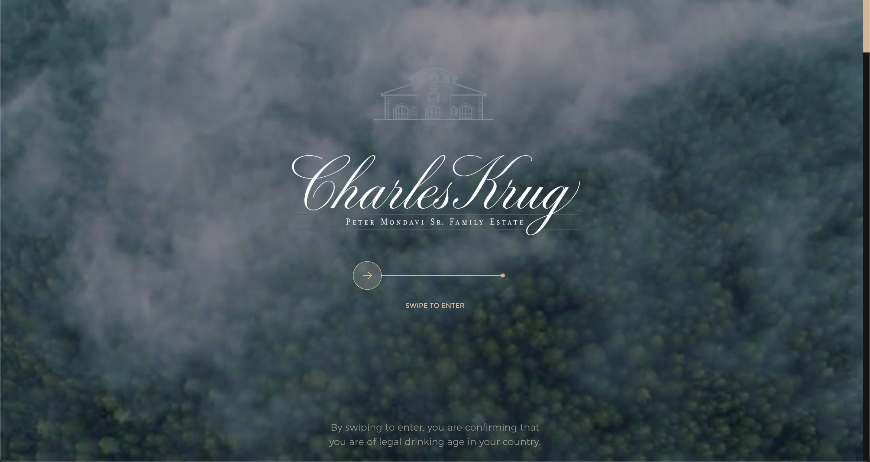 Vega Digital Awards Winner - Charles Krug – An Iconic Napa Valley Winery, Affinity Creative Group