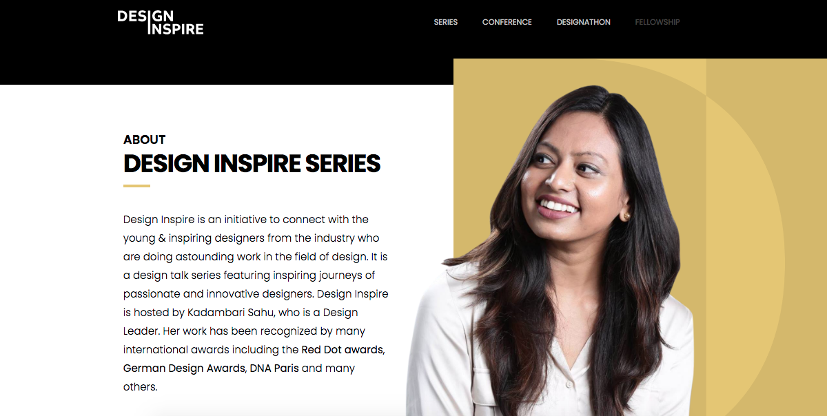 Vega Digital Awards Winner - Design Inspire