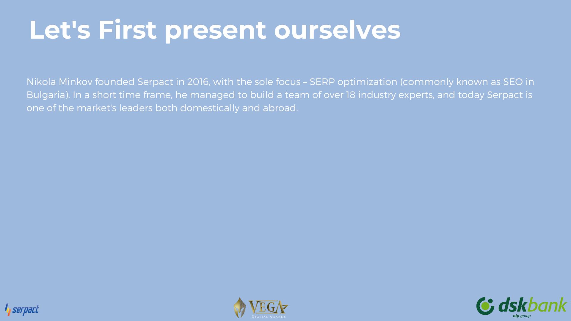 Vega Digital Awards Winner - 1500 GMB Listings – Merging, Analyzing & Optimizing , Serpact