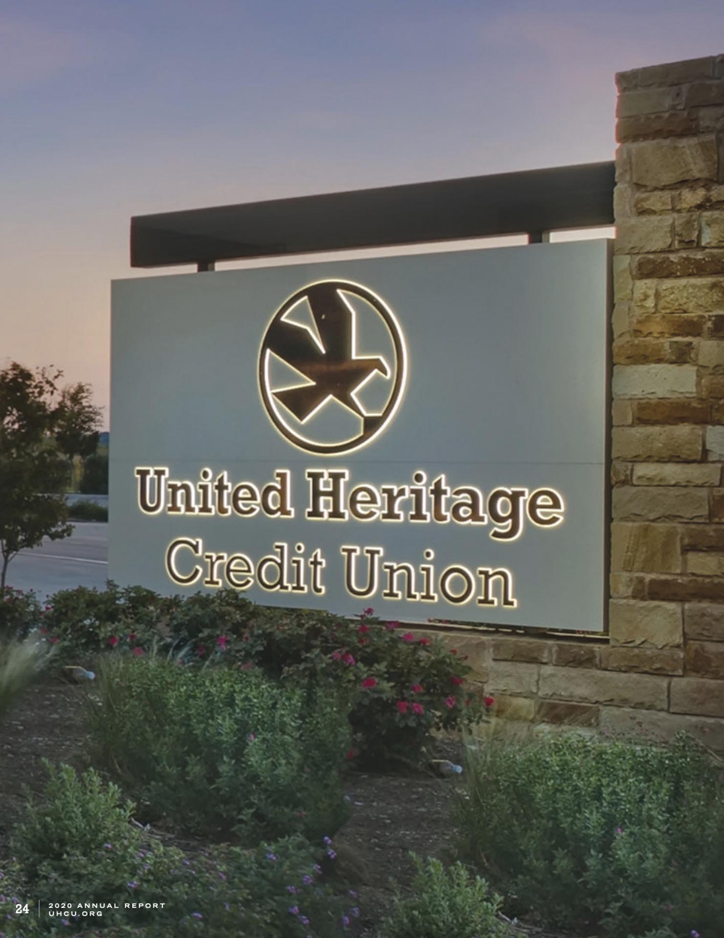 Vega Digital Awards Winner - 2020 Annual Report, United Heritage Credit Union