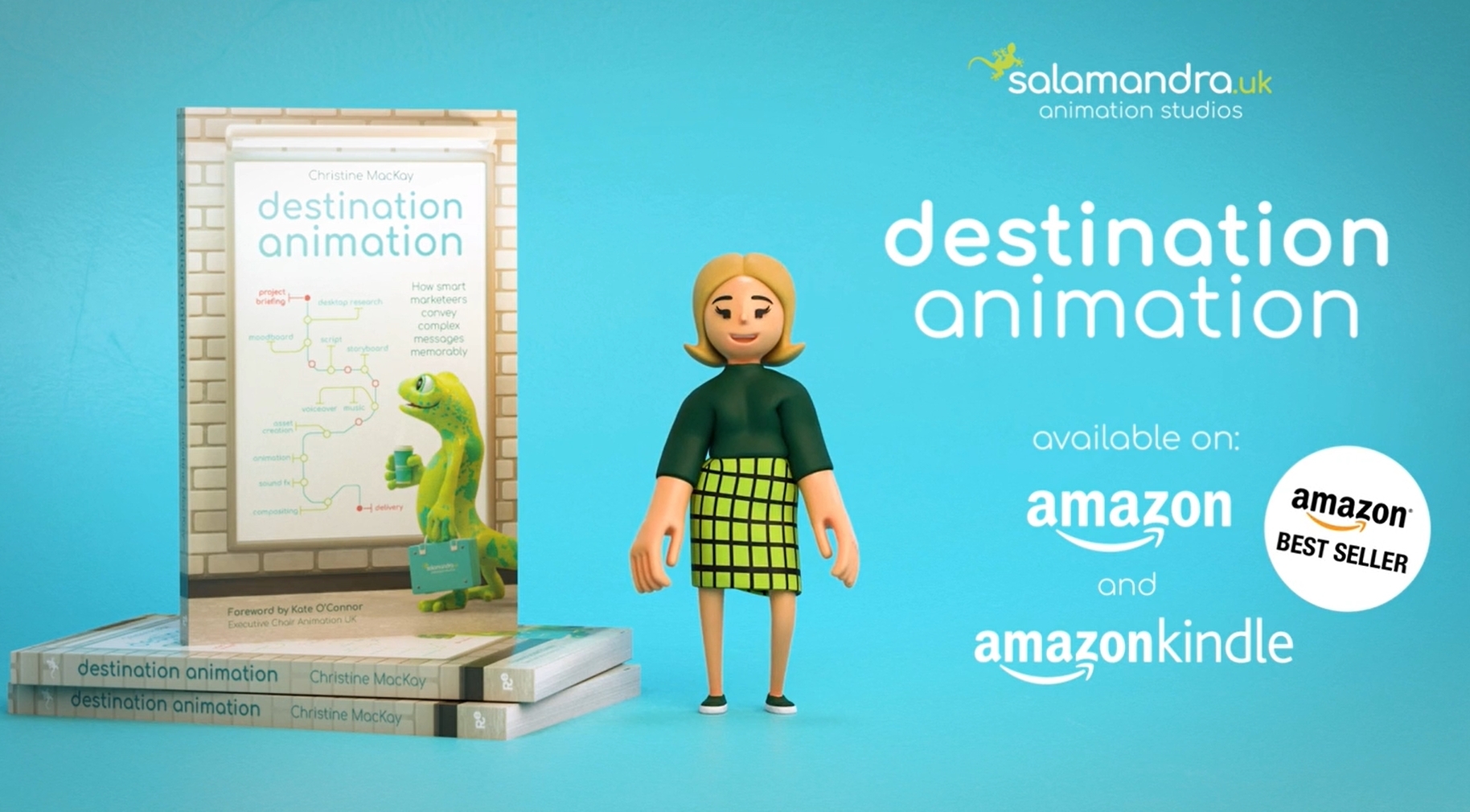 Vega Digital Awards Winner - Destination Animation: Book Trailer, Salamandra Animation Studios