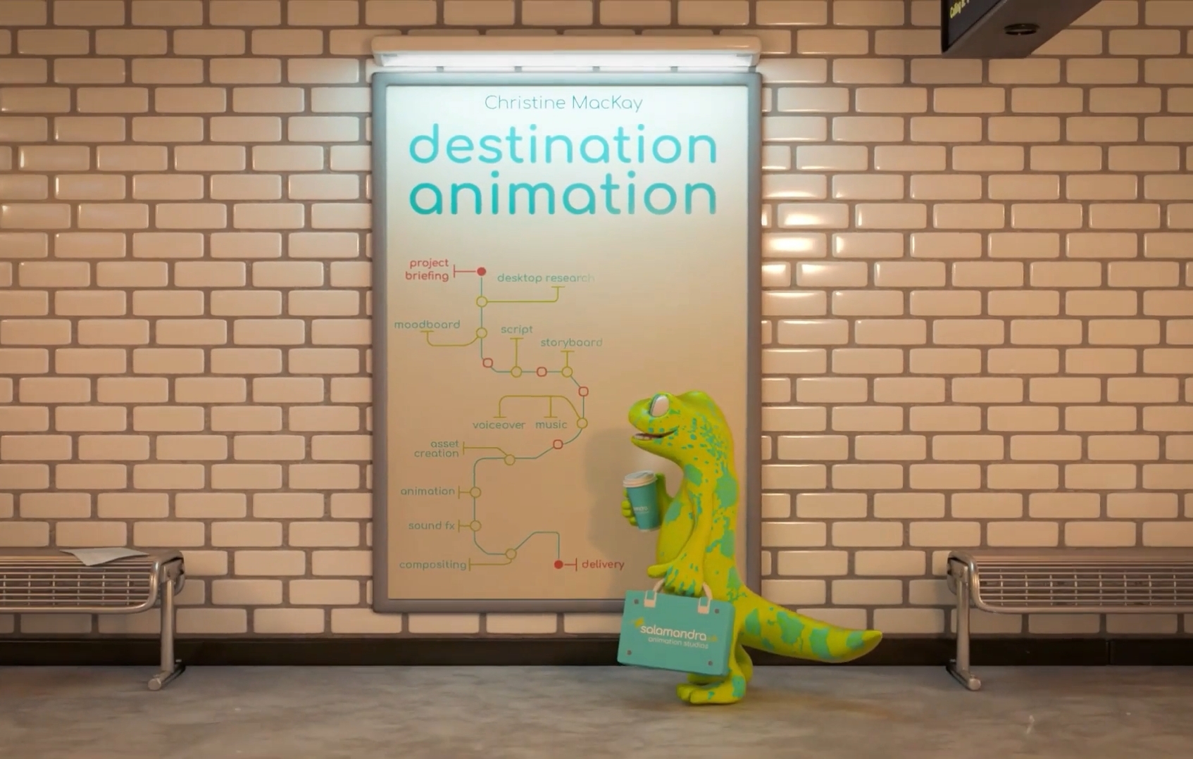 Vega Digital Awards Winner - Destination Animation: Book Trailer