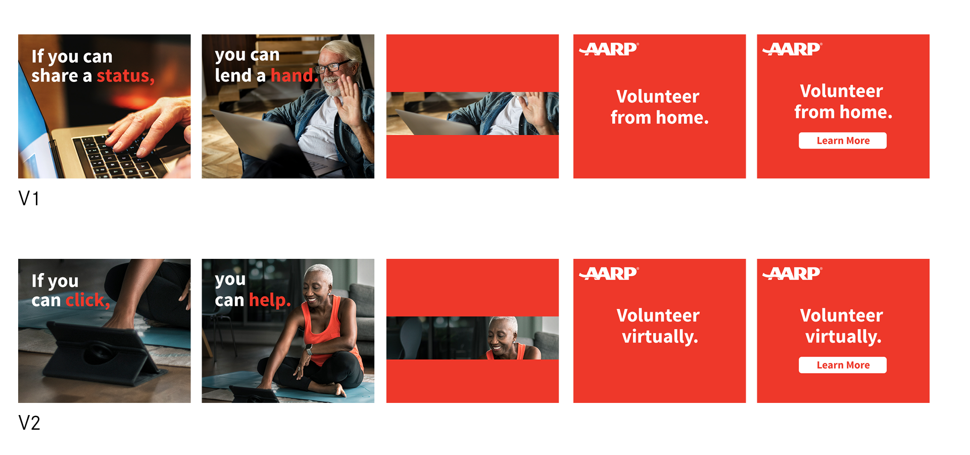 Vega Digital Awards Winner - Virtual Volunteers, AARP