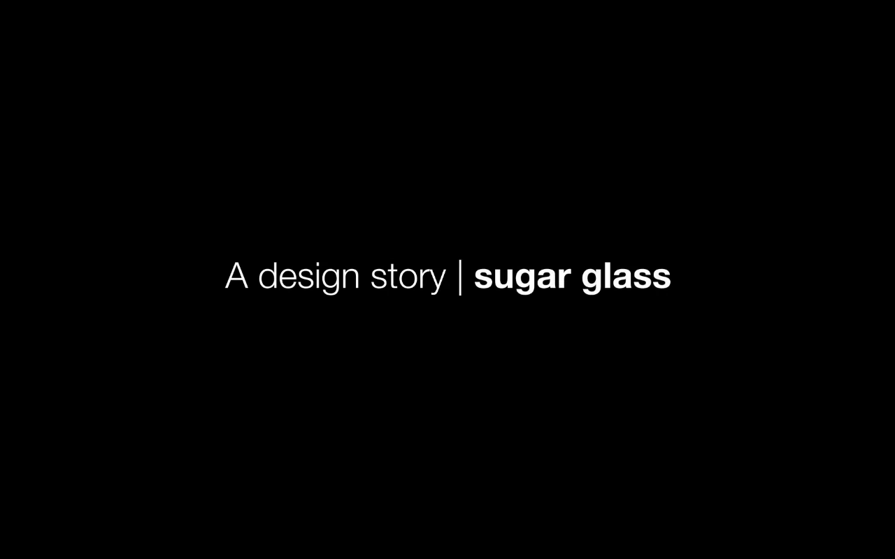 Vega Digital Awards Winner - Sugar Glass | A Design Story, Formica Corporation
