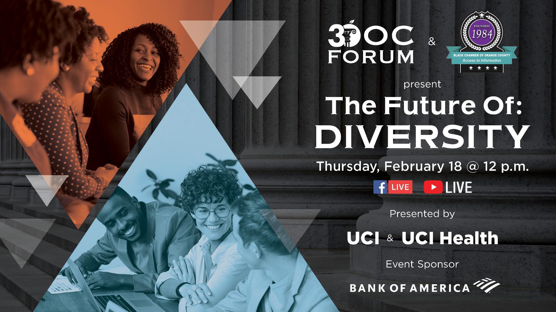 Vega Digital Awards Winner - The Future of: Diversity, Orange County Forum