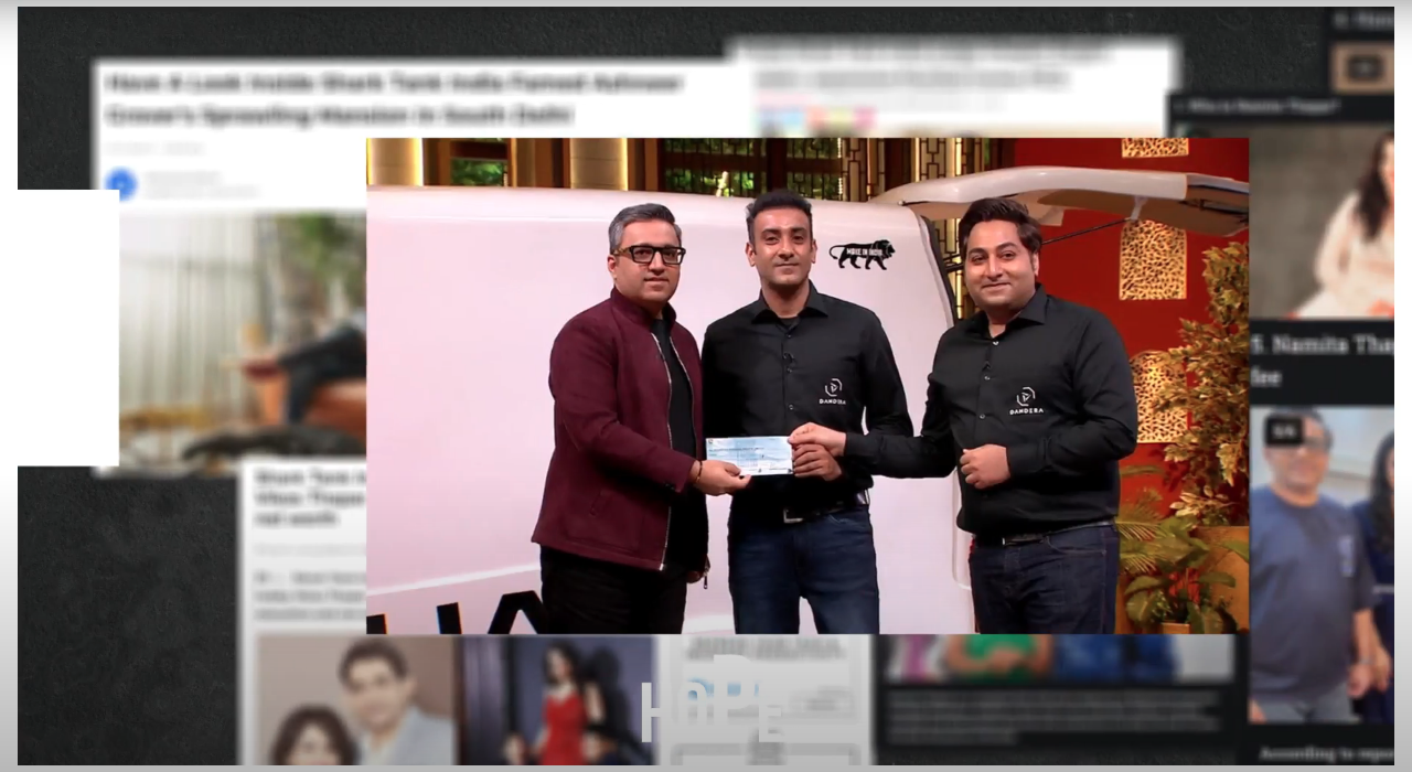 Vega Digital Awards Winner - Shark Tank India, White Rivers Media