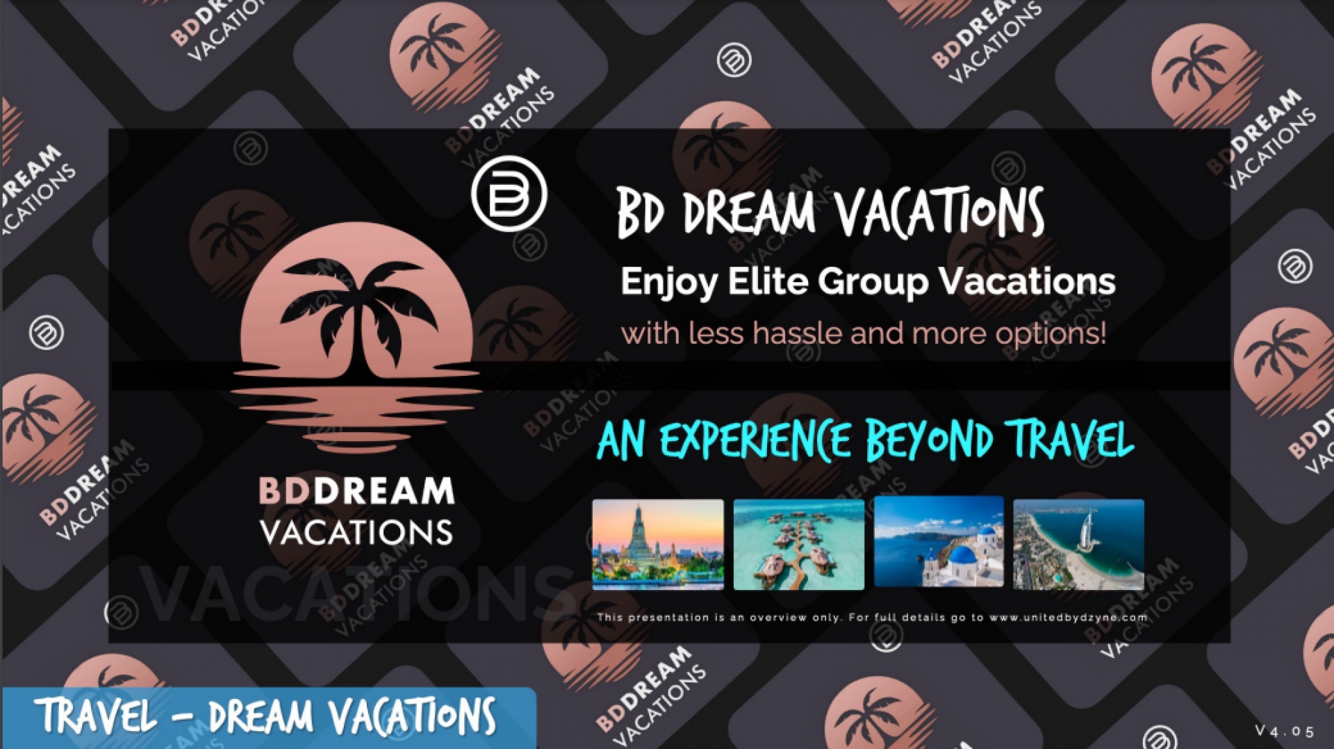 Vega Digital Awards Winner - Marketing Campaign - BD Dream Vacations, ByDzyne Inc.