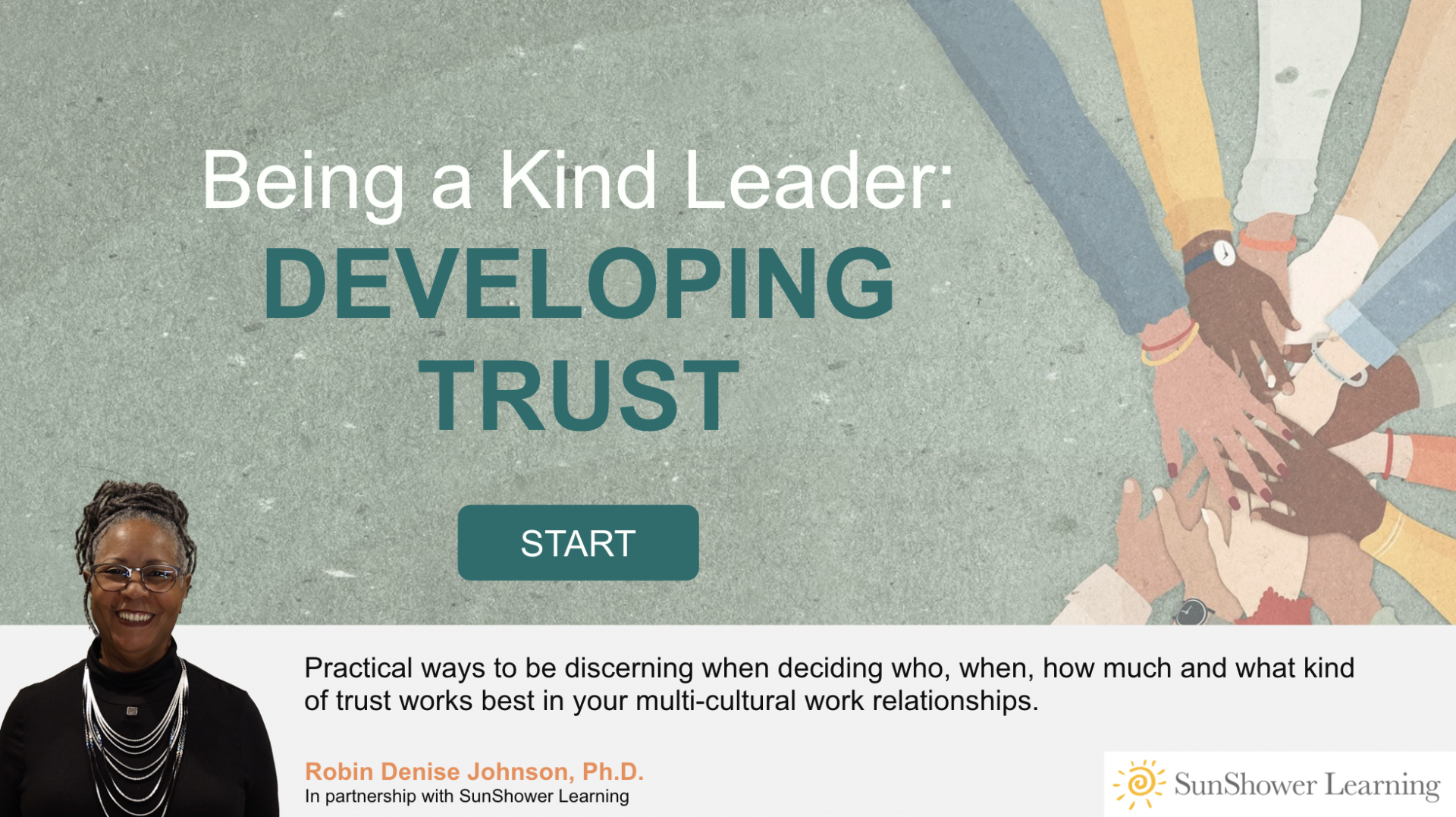 Vega Digital Awards Winner - Being a Kind Leader: Developing Trust, SunShower Learning