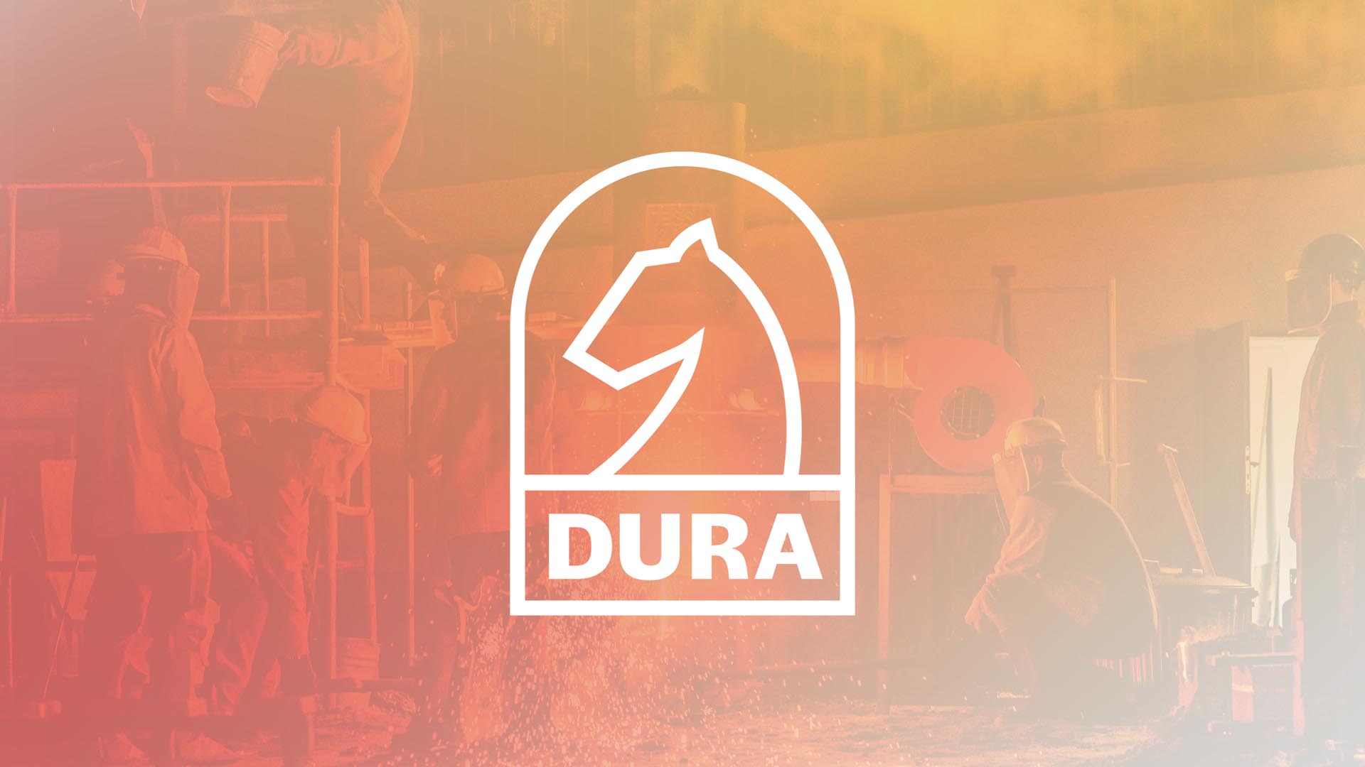Vega Digital Awards Winner - DURA Cast-Iron Foundry Logo & Identity, Texas Christian University