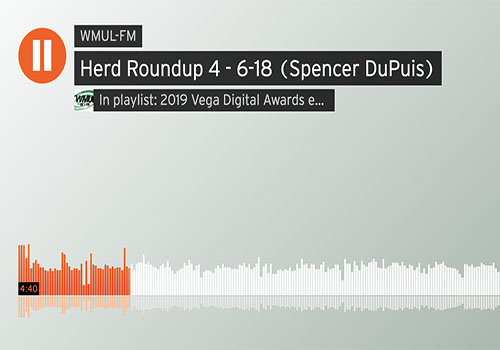 Herd Roundup 4-6-18, WMUL-FM Marshall University - Vega Website Awards Winner