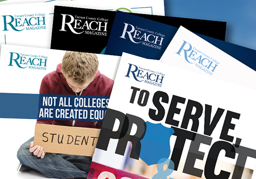REACH Magazine, Tarrant County College - Vega Website Awards Winner