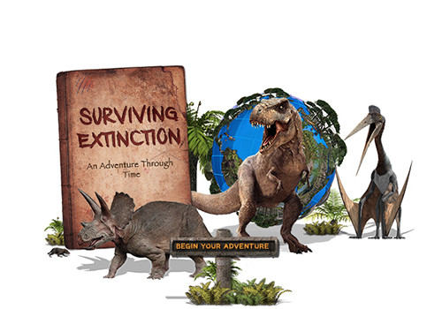 Surviving Extinction Learning Adventure, Arizona State University - Vega Website Awards Winner