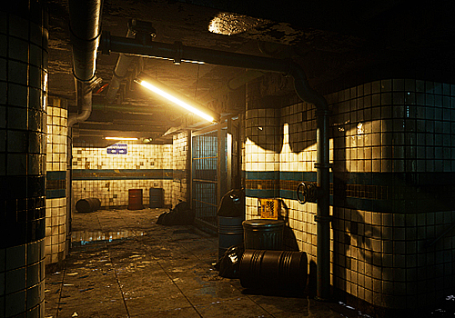Abandoned Subway, Academy of Art University - Vega Website Awards Winner