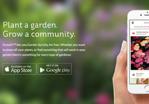 GrowIt! Garden Socially App, Eight Bit Studios - Vega Website Awards Winner
