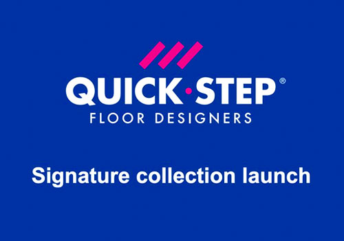 Quick-Step Signature Collection Launch Event, Ulled Asociados - Vega Website Awards Winner