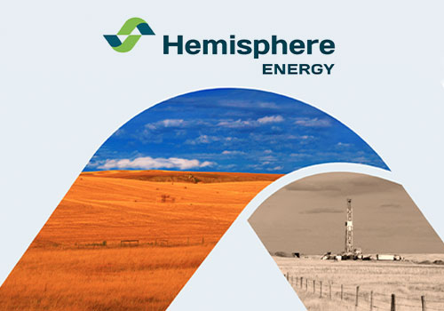 Hemisphere Energy Corporation Website , Upanup - Vega Website Awards Winner