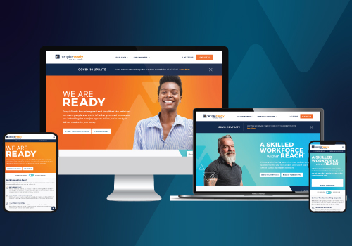 On a Mission: Connecting People and Work, PeopleReady - Vega Website Awards Winner