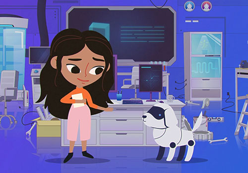 Tech She Can - Animated Lessons, Bold Content Video - Vega Website Awards Winner