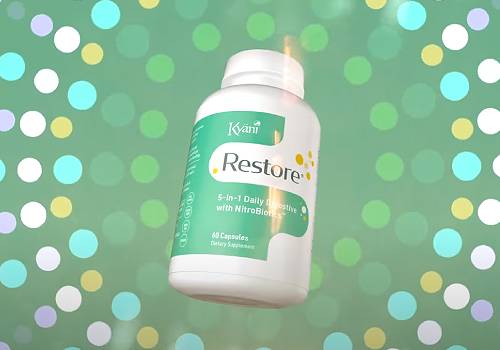 Restore® 5 in 1 Daily Digestive Product Launch Video, Kyani, Inc. - Vega Website Awards Winner