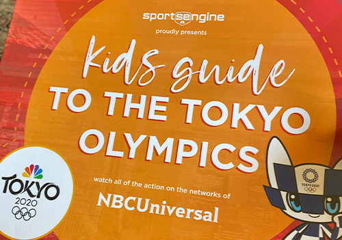 SportsEngine Introduces First Kids Guide to the Olympics, broadhead - Vega Website Awards Winner