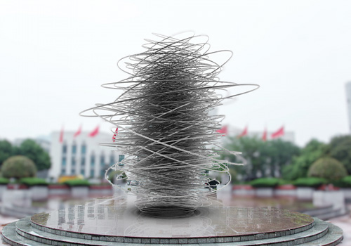 Qingming: A Sculpture of Resilience, Poke the Moon - Vega Website Awards Winner