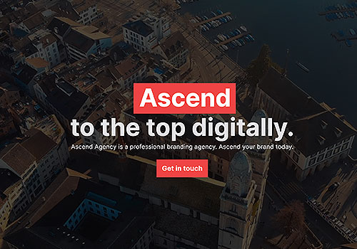 Ascend Agency , Ascend Agency - Vega Website Awards Winner