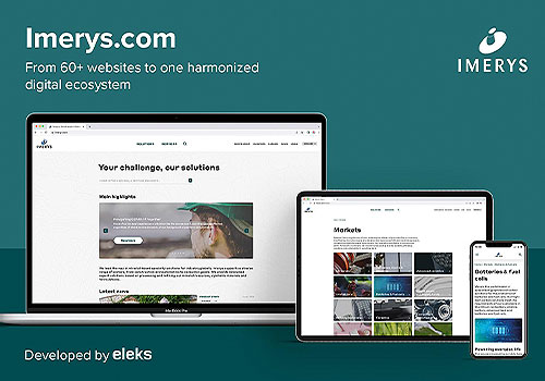Imerys.com: From 60+ Websites to One Digital Ecosystem, ELEKS - Vega Website Awards Winner