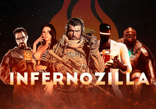 Infernozilla Website, Infernozilla - Vega Website Awards Winner