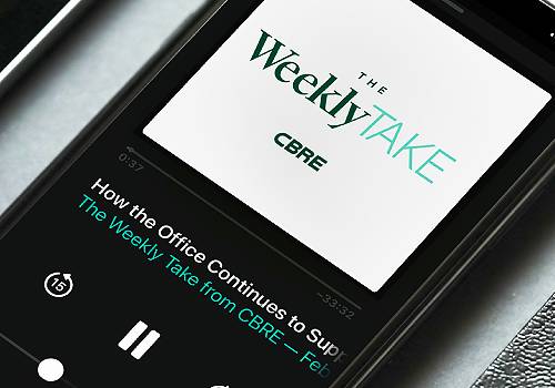 The Weekly Take podcast, CBRE - Vega Website Awards Winner