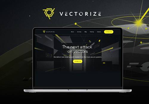 Vectorize Website, 500 Designs - Vega Website Awards Winner