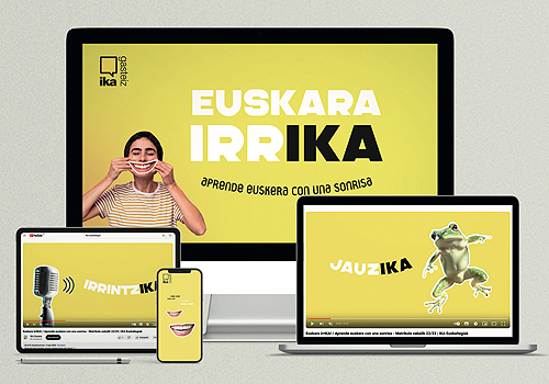 Euskara IrrIKA, Burutü - Vega Website Awards Winner