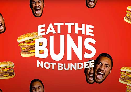 Supermac's - Bundee Burger - Eat the Buns not Bundee, Granite - Vega Website Awards Winner
