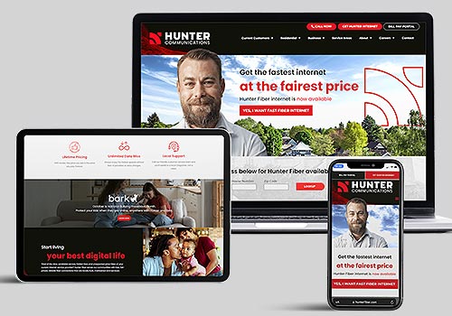 Hunter's Conner: Transforming Lead Generation and Conversion, zö agency - Vega Website Awards Winner