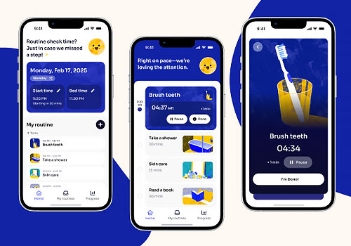 Moonu - Turning bedtime delays into steady progress for ADHD, Xiaochen Shi, Yi Cui, Yuan Wu - Vega Website Awards Winner