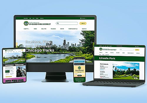Chicago Park District - Website & E-Commerce Platform, Clarity Partners - Vega Website Awards Winner