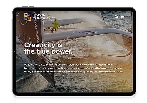 Edmond de Rothschild | Vega Website Awards 2025 Winner