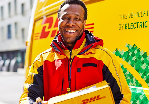 Vega Digital Awards Winner - Website & Mobile Sites, Homepage / Landing Page Design, DHL.com