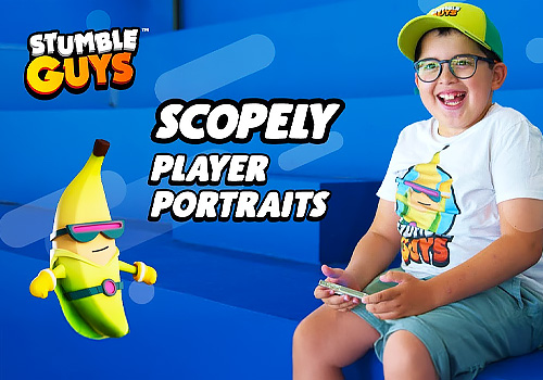 Stumble Guys: Player Portraits Series, Zebra Partners - Vega Website Awards Winner