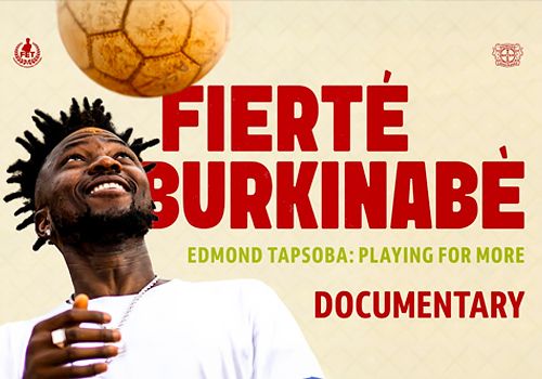 Fierté Burkinabè - Edmond Tapsoba: Playing for More, Bayer 04 Leverkusen Fußball GmbH - Vega Website Awards Winner