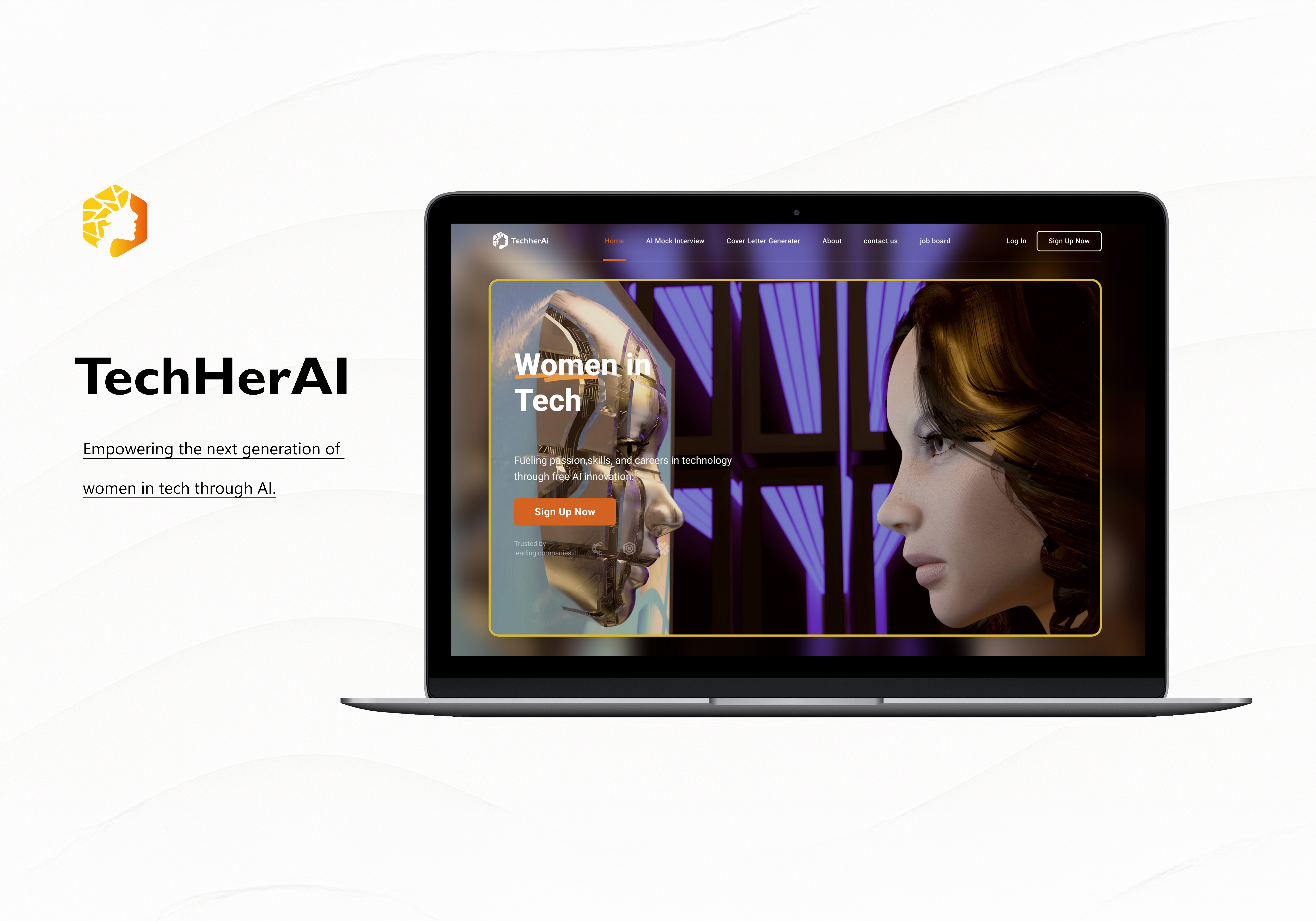 TechHerAI: AI-Driven Tools to Empower Women in Tech, Jiazhao Shi, Chuanrui Li, Kuan Lu and Donghui Zhang - Vega Website Awards Winner