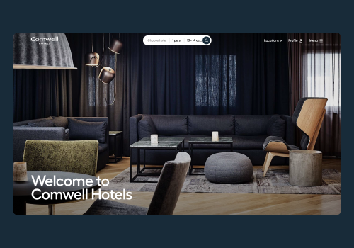 Comwell Hotels, Dwarf A/S - Vega Website Awards Winner