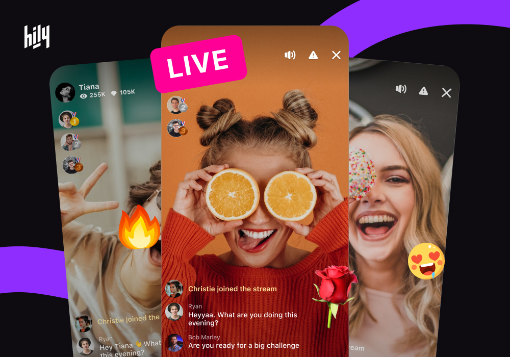 Hily Dating App: Stream Live. Connect. Date., Hily - Vega Website Awards Winner