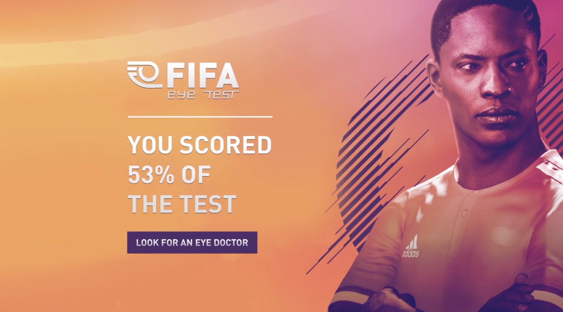 Vega Digital Awards Winner - FIFA Eye Test